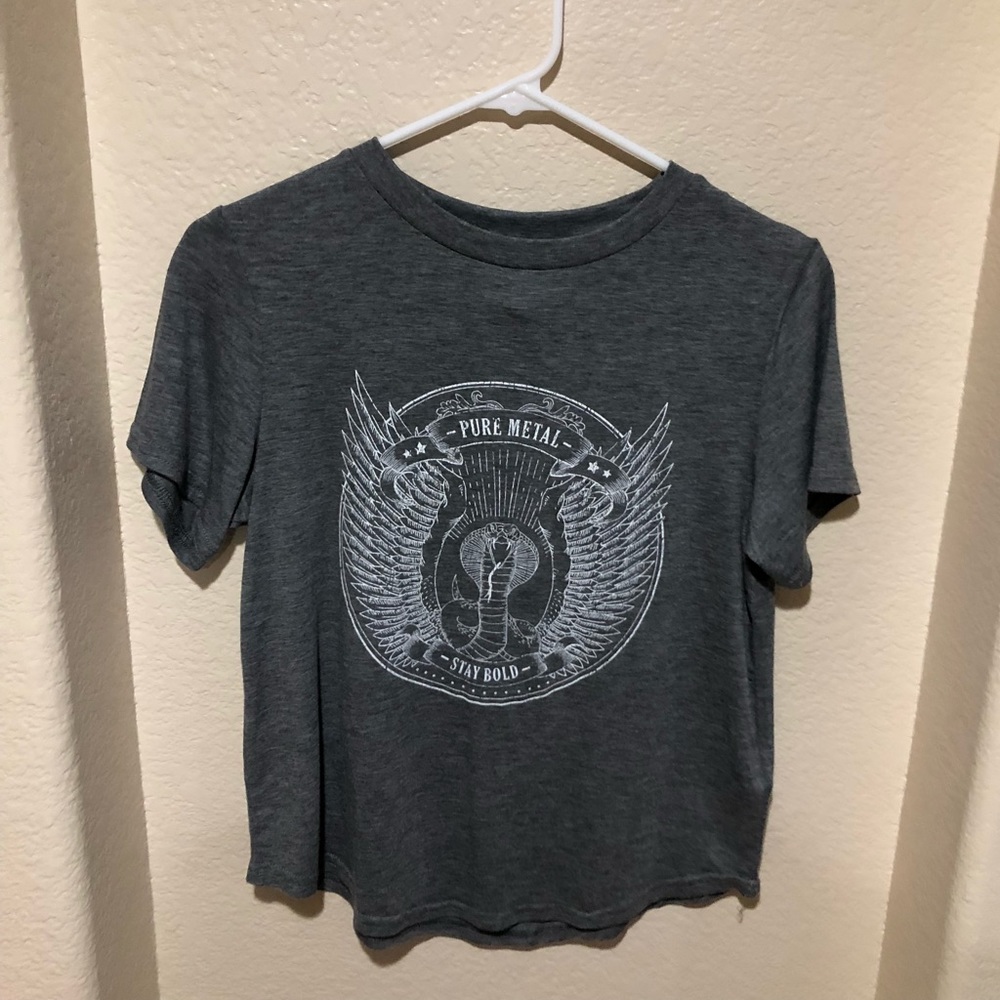 Grey fun elephant H&M tee! Small